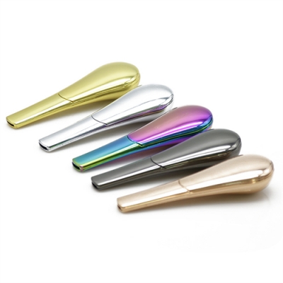 Portable Magnetic Metal Spoon Smoking Pipe with Box